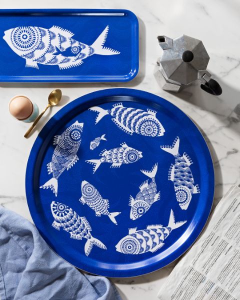 Brett - Shoal of Fish Blue