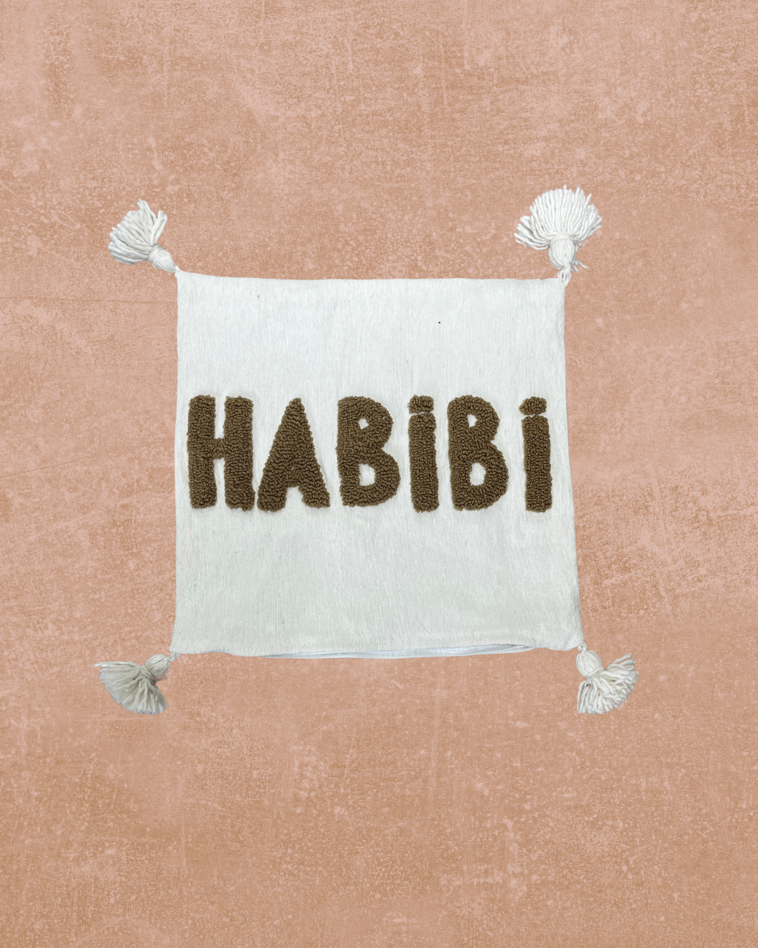 Krem-hvit 'habibi' putetrekk