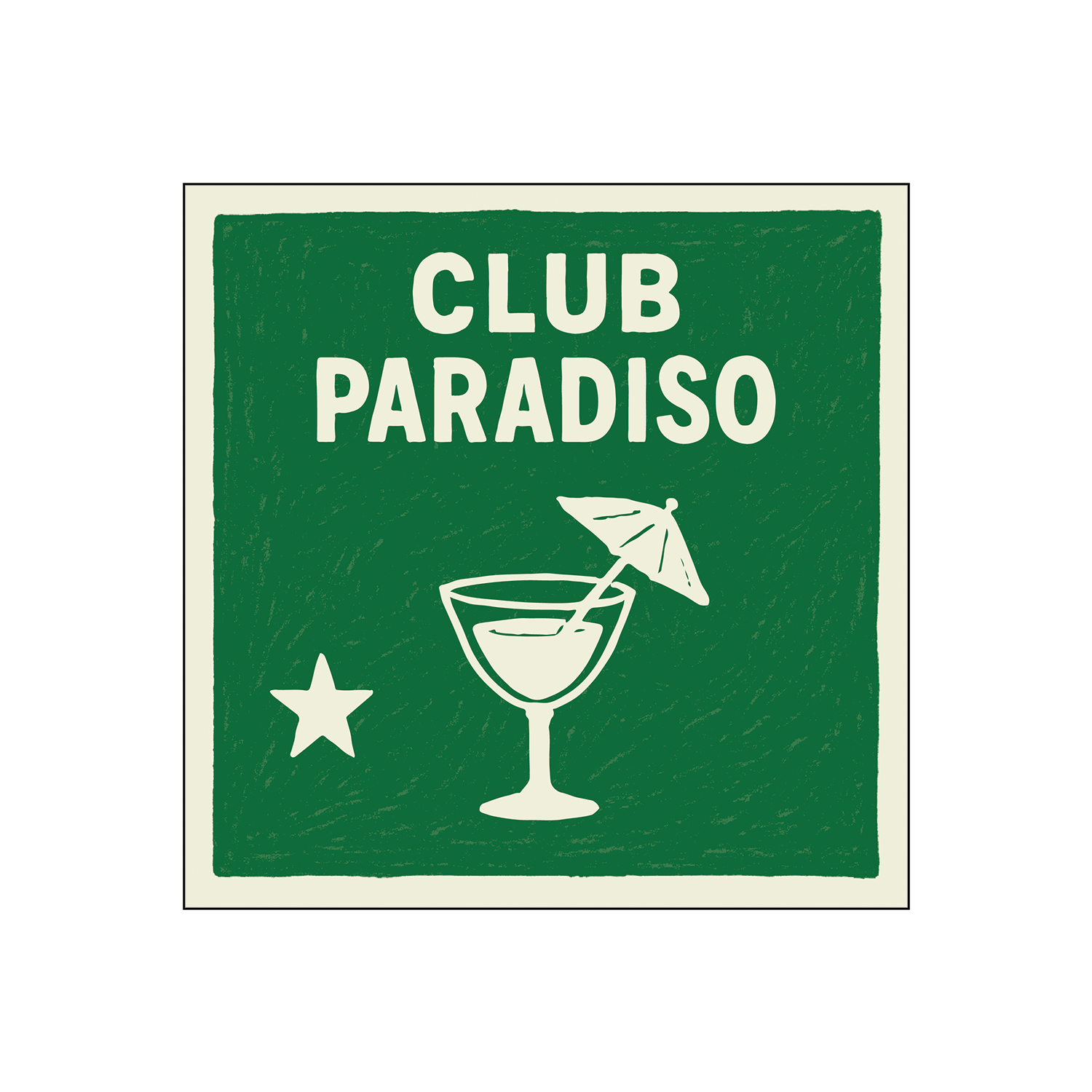 Papirservietter - Club Paradiso