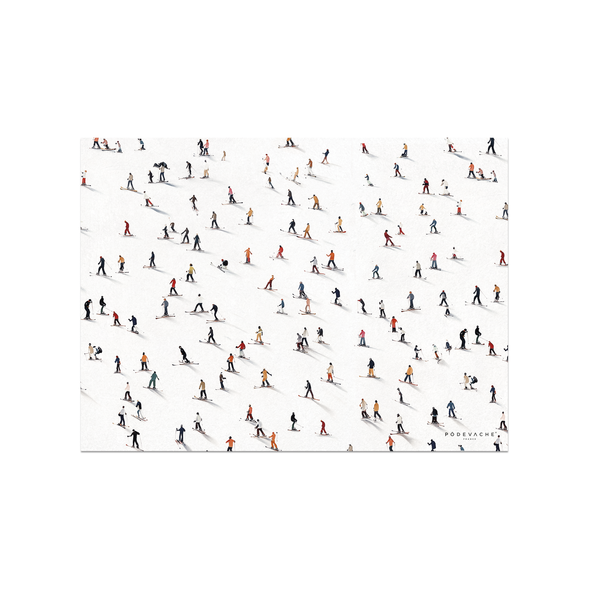 Vinyl Ski Vipiteno bordbrikke