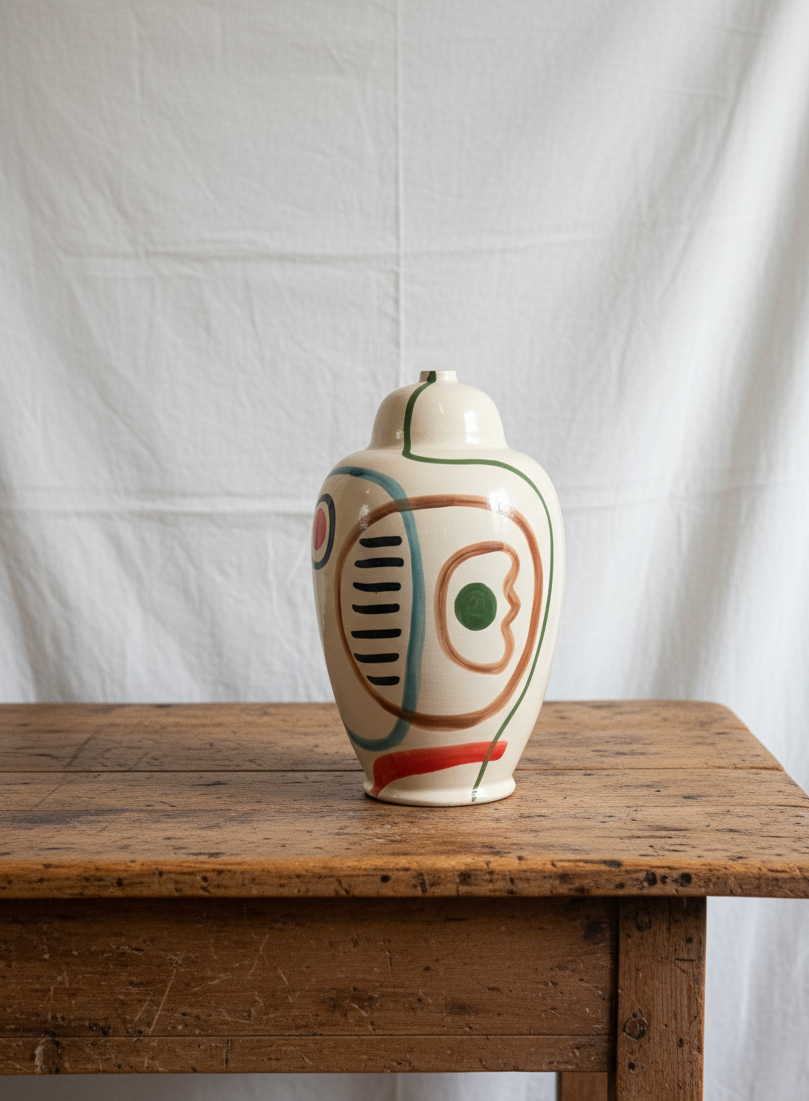 Artsy vase