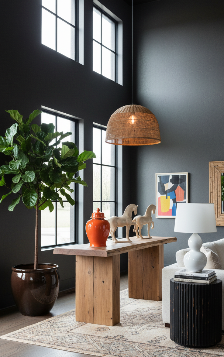 Krem-farget hest figur