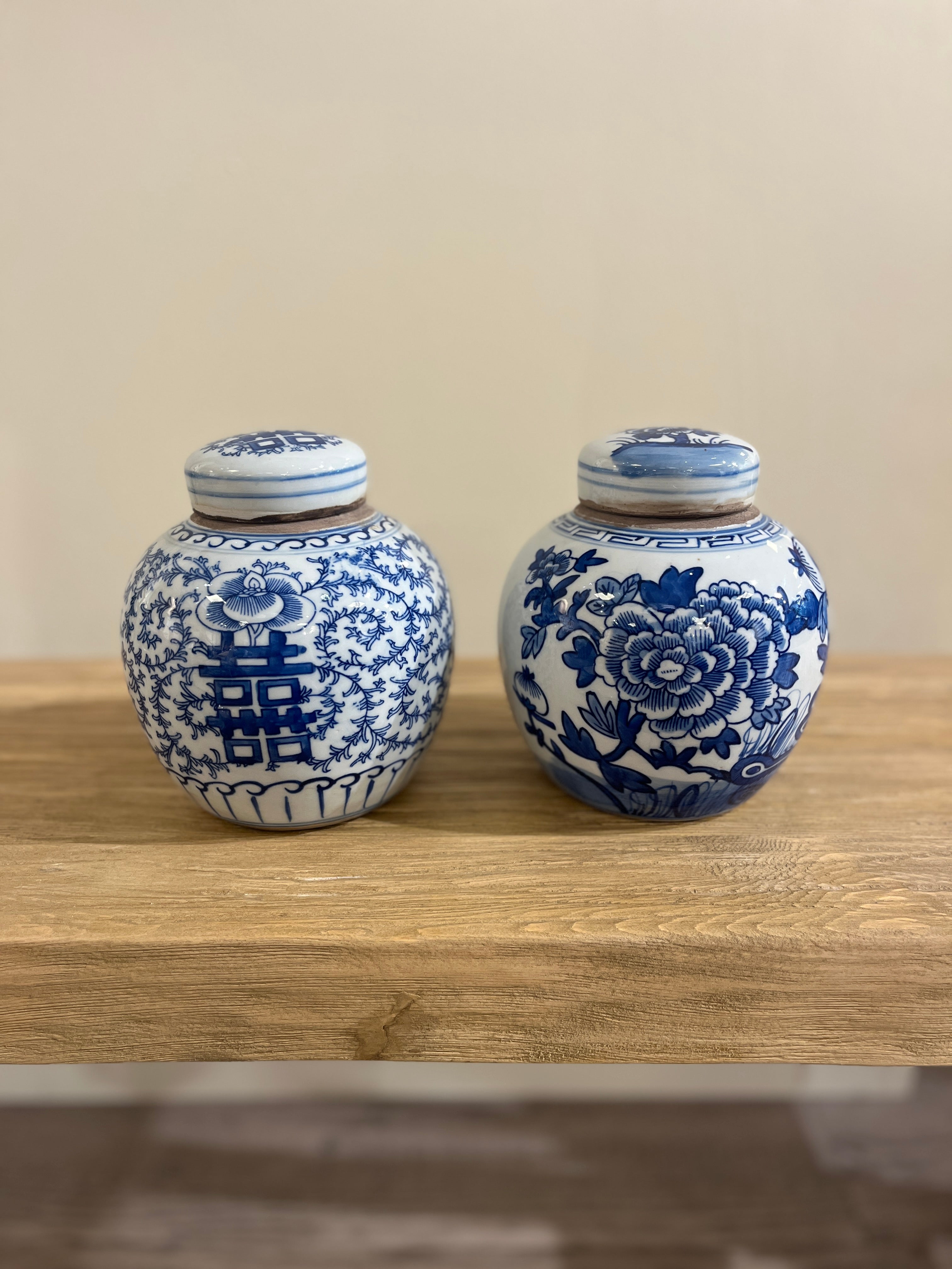 Små Chinoiserie Tea Jars