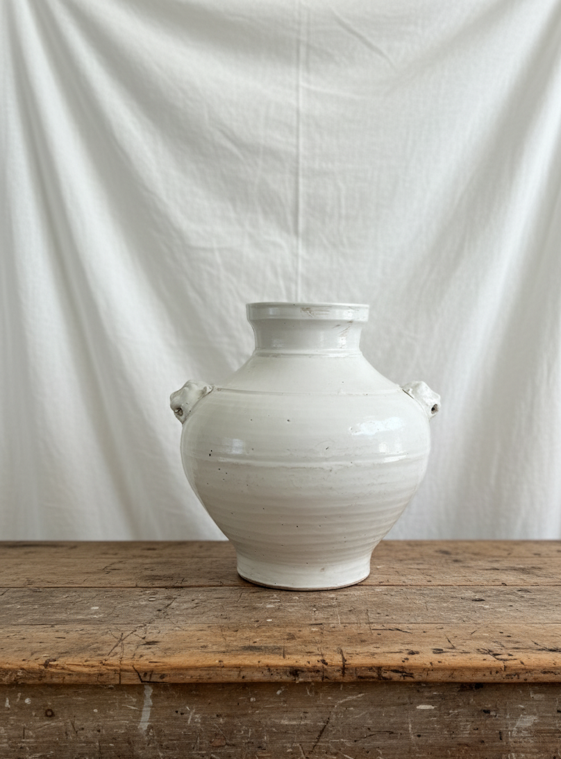 Løvehode vase