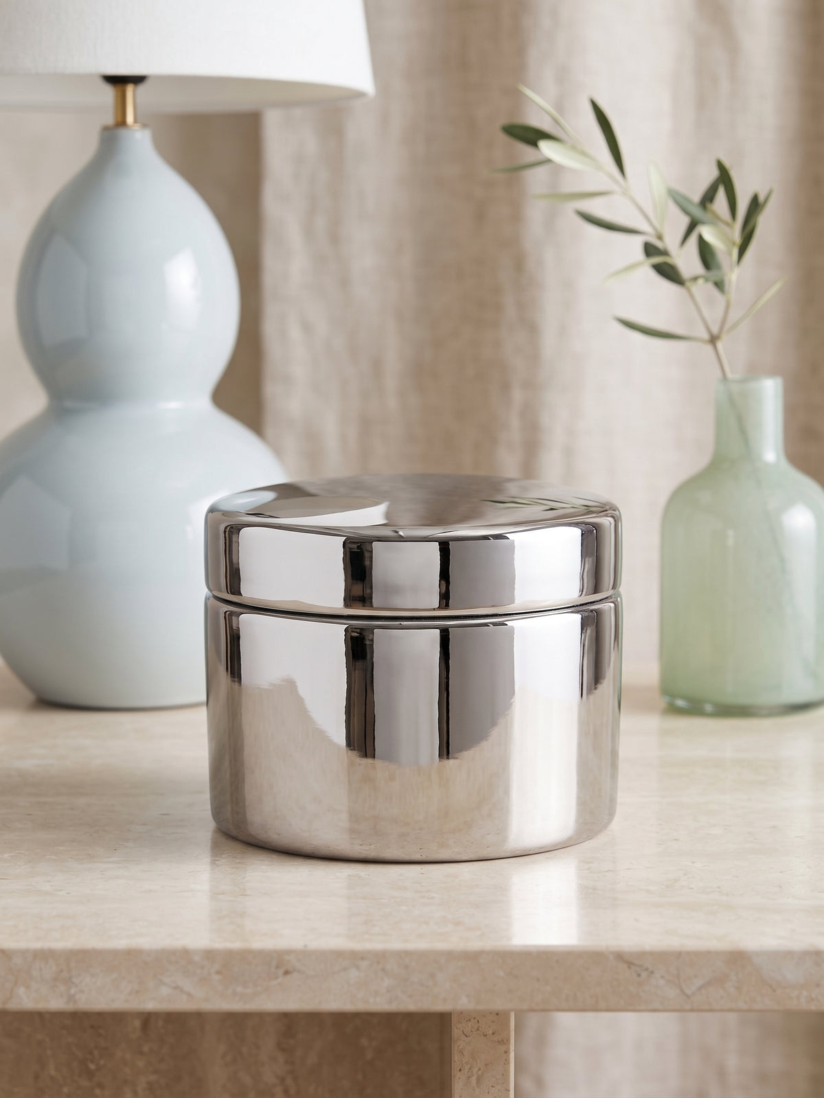 Trinket Box - Metallisk Finish