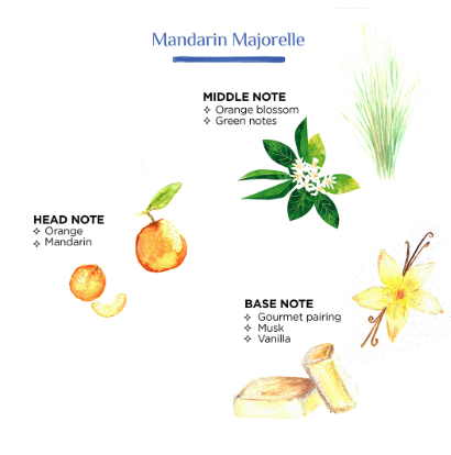 Mandarine Majorelle duftdiffuser