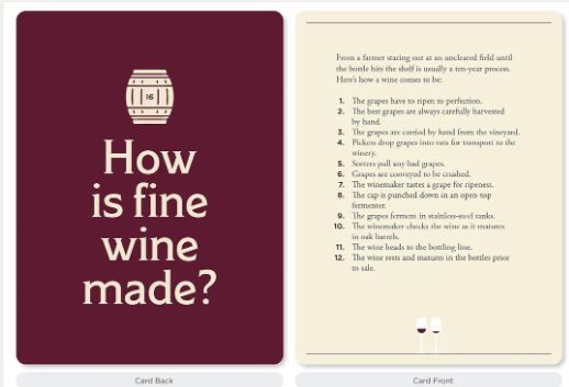 Spill - The Wine Lovers Card Deck