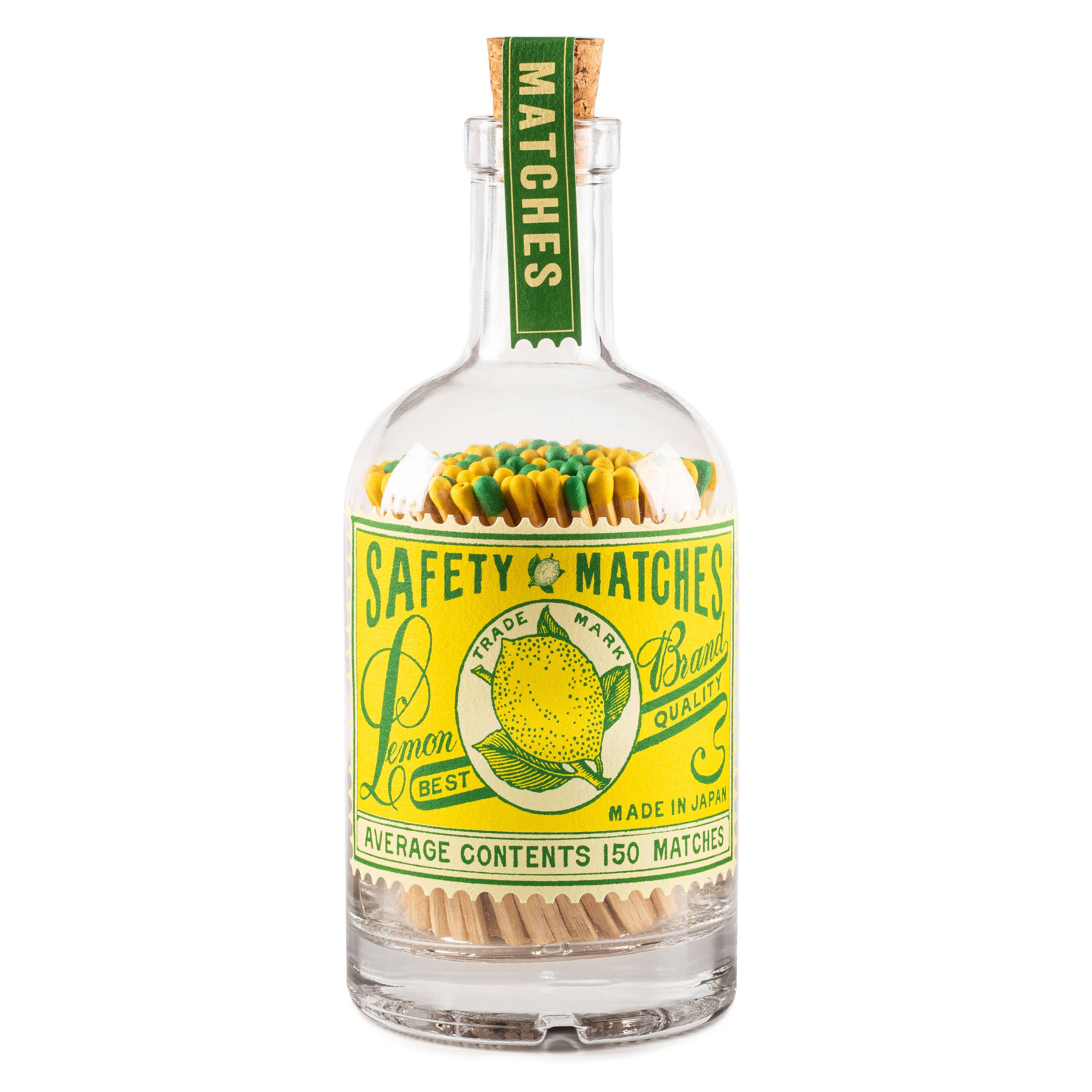 Lemon | Glass Bottle fyrstikker