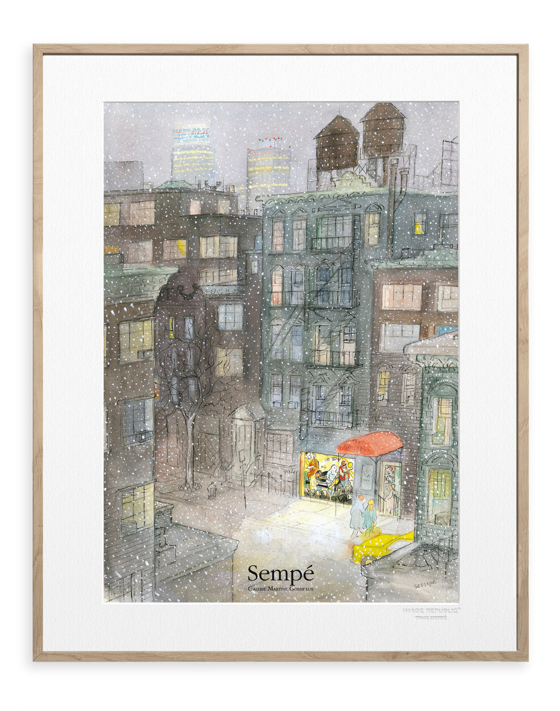 Art print: Sempé - Jazz