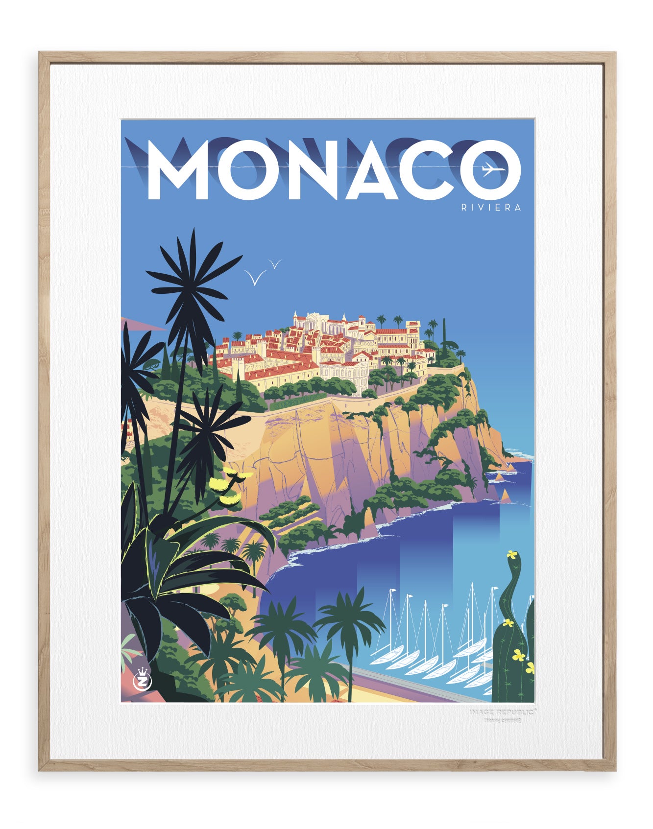 Art print: Monsieur Z - Monaco