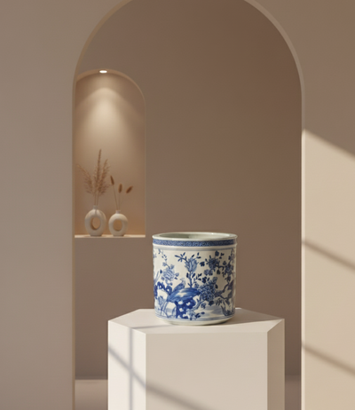 Chinoiserie blomsterpotte