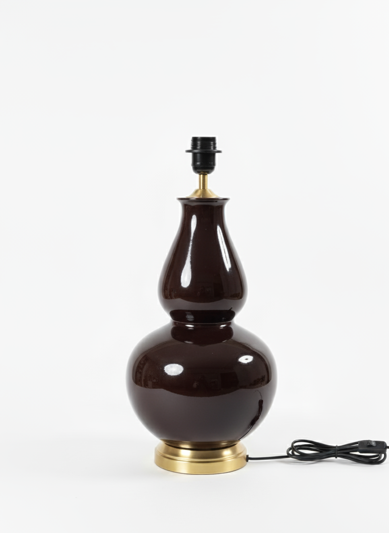 Sjokolade bordlampe