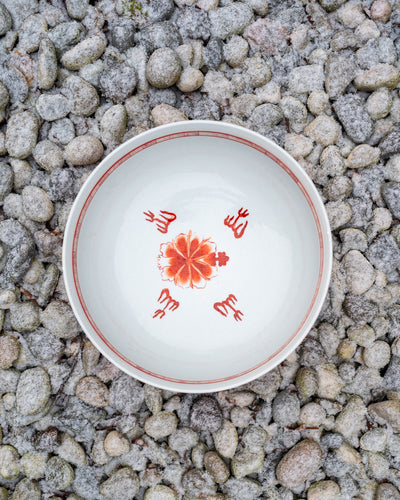 Fat - Rød Chinoiserie