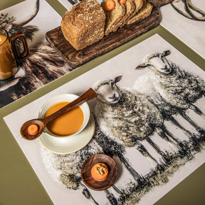 Vinyl Sheep Matera bordbrikke