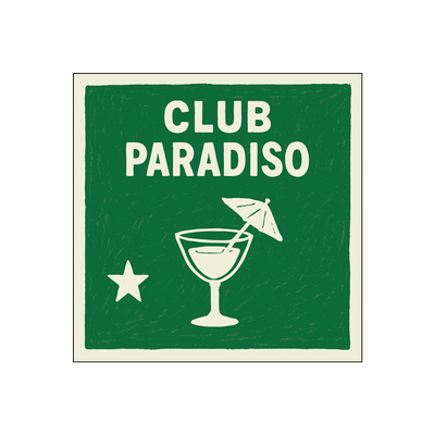 Papirservietter - Club Paradiso