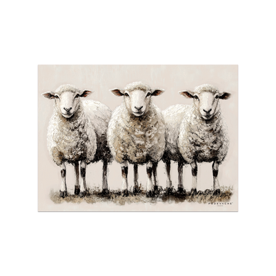 Vinyl Sheep Matera bordbrikke