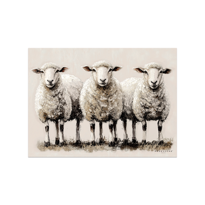 Vinyl Sheep Matera bordbrikke