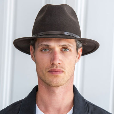 Hatt - Sjokoladebrun