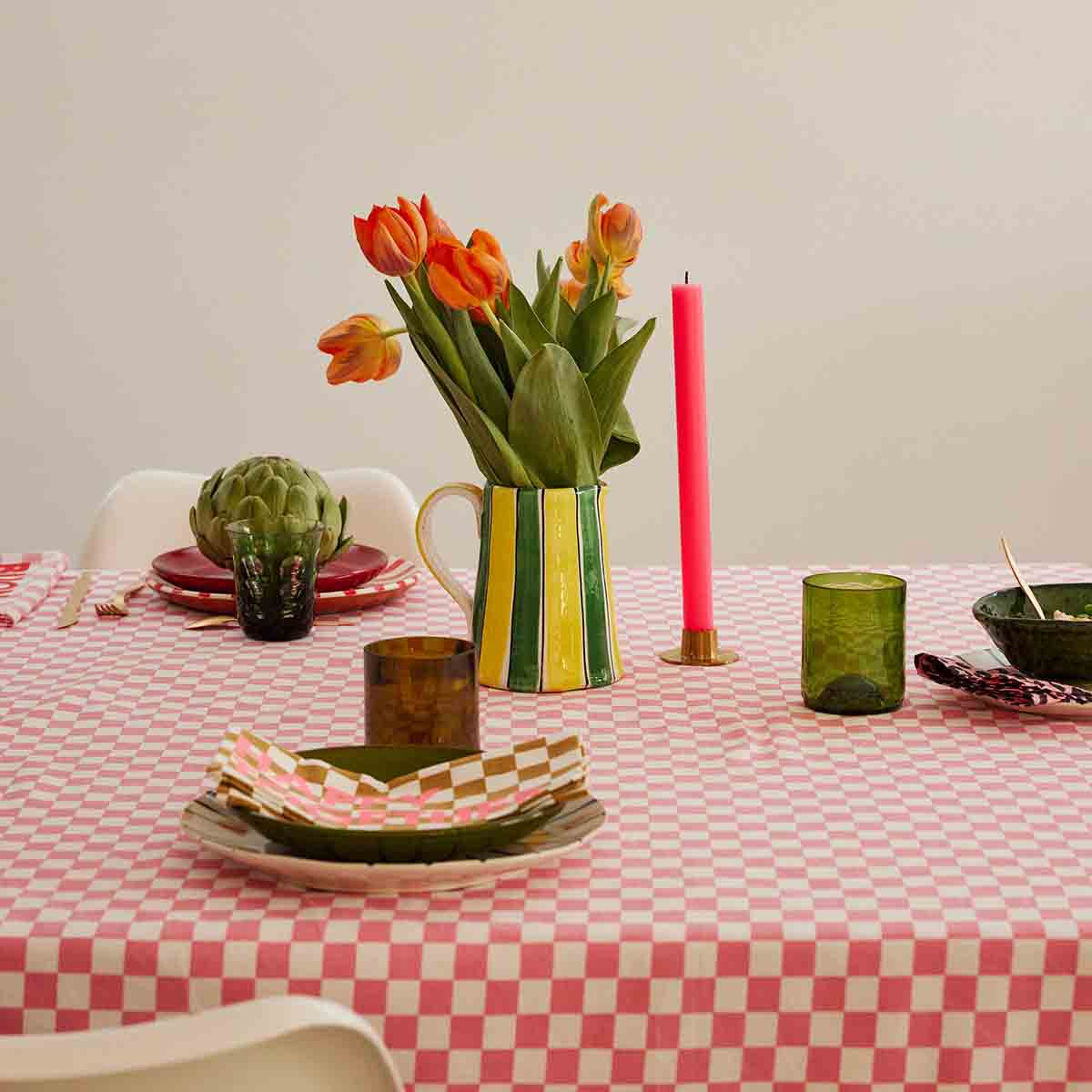 Rutete rosa duk