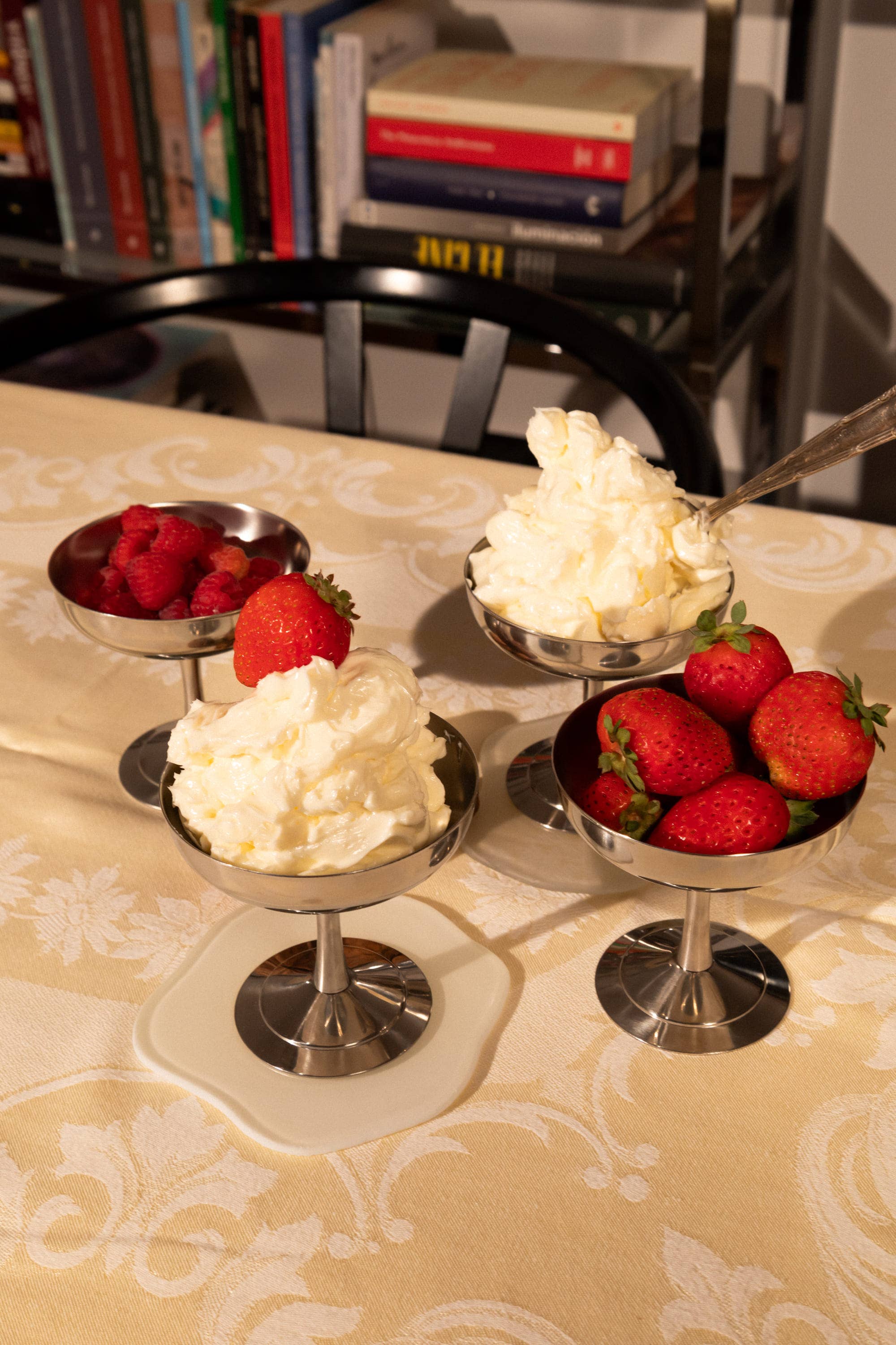 Iskremkopp - italiensk Dessert Coupe