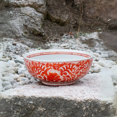 Fat - Rød Chinoiserie