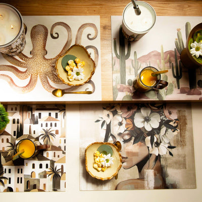 Pelosa vinyl bordbrikke