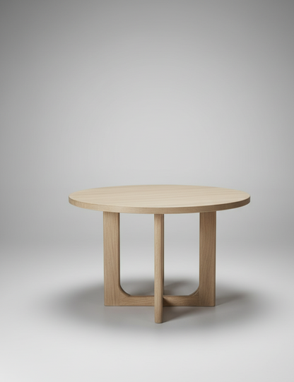 RW rundt alm spisebord