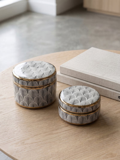 Trinket Box - Art Deco Mønster