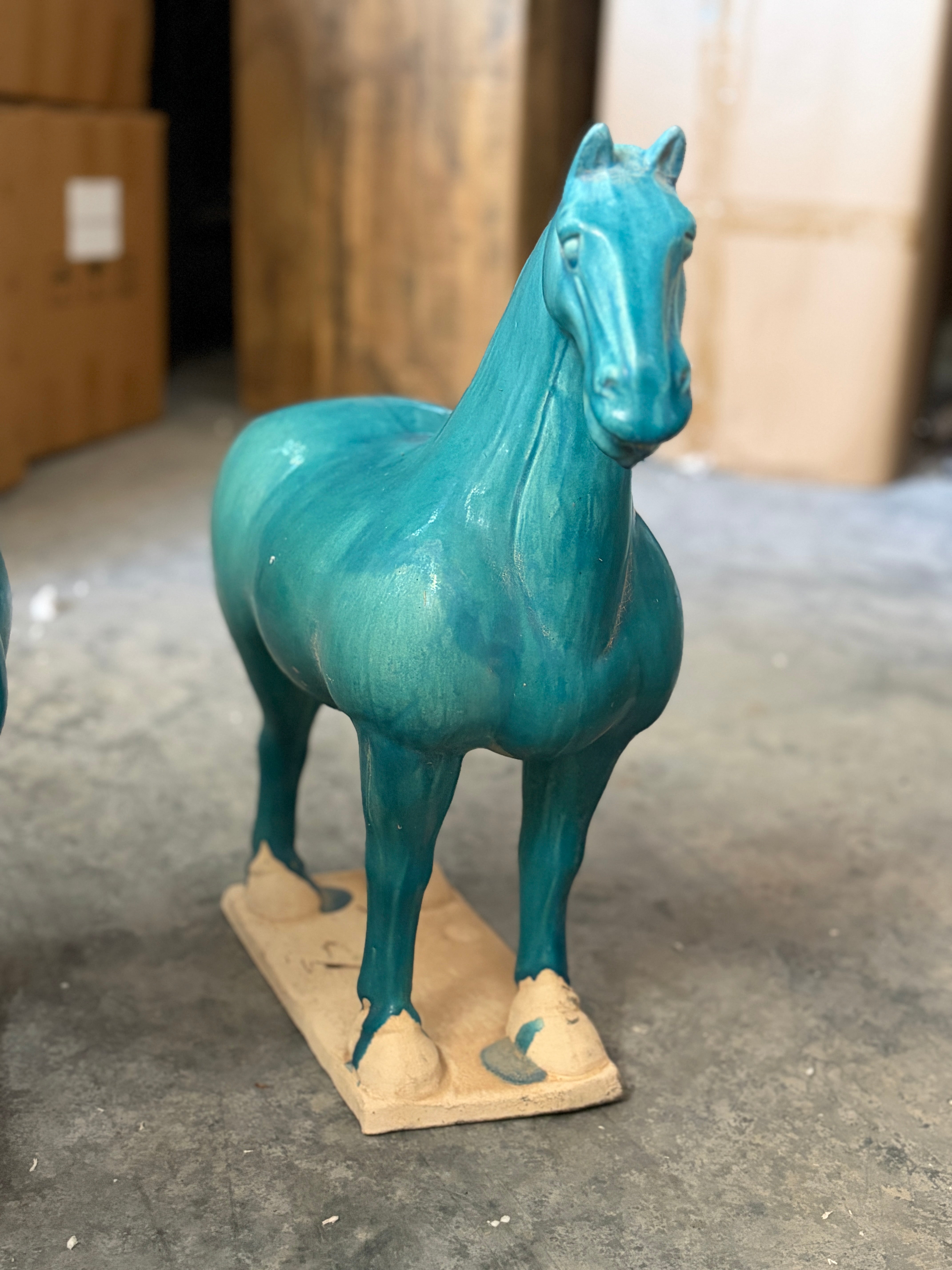 Figur - Turkis Hest