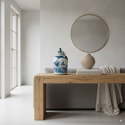 Chinoiserie Ginger Jar