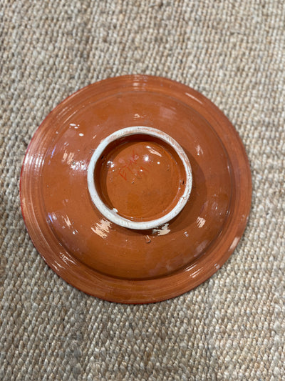 Rød marrokansk tallerken