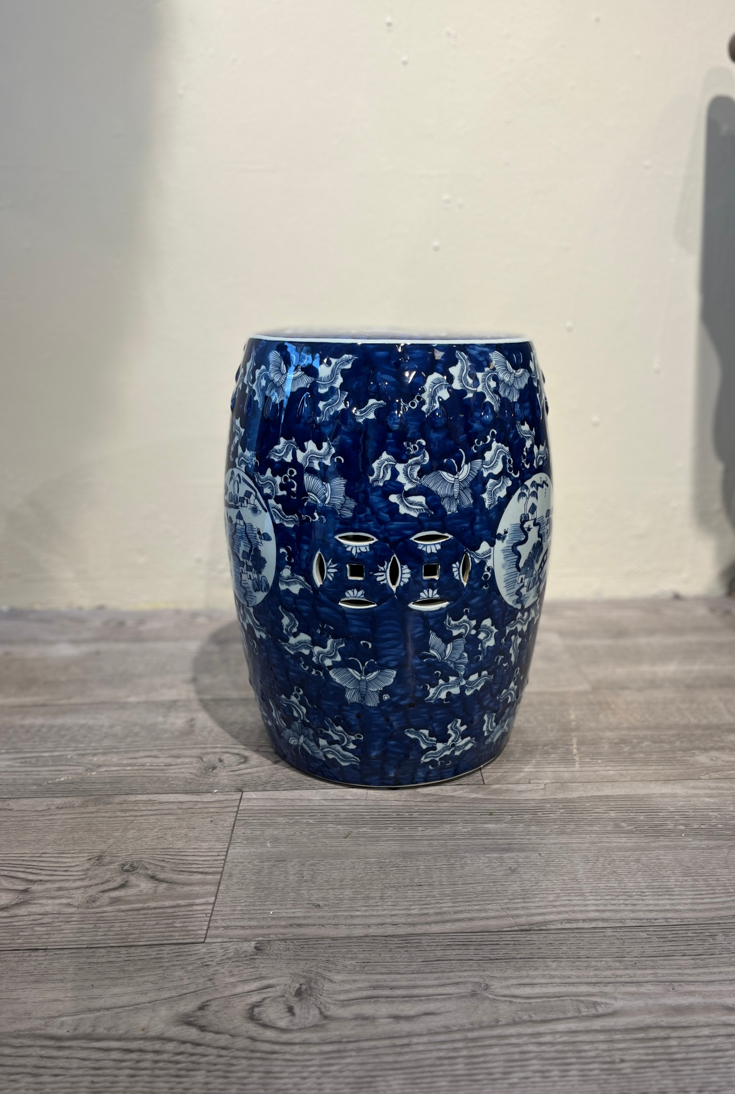 Garden Stool i blå