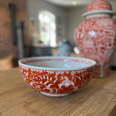 Fat - Rød Chinoiserie