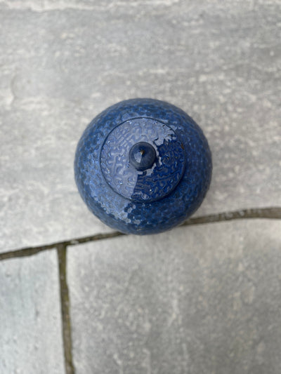 Midnight Blue Tea Jar