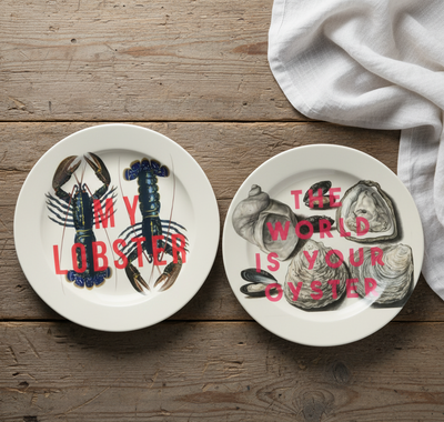 The World Is Your Oyster tallerken