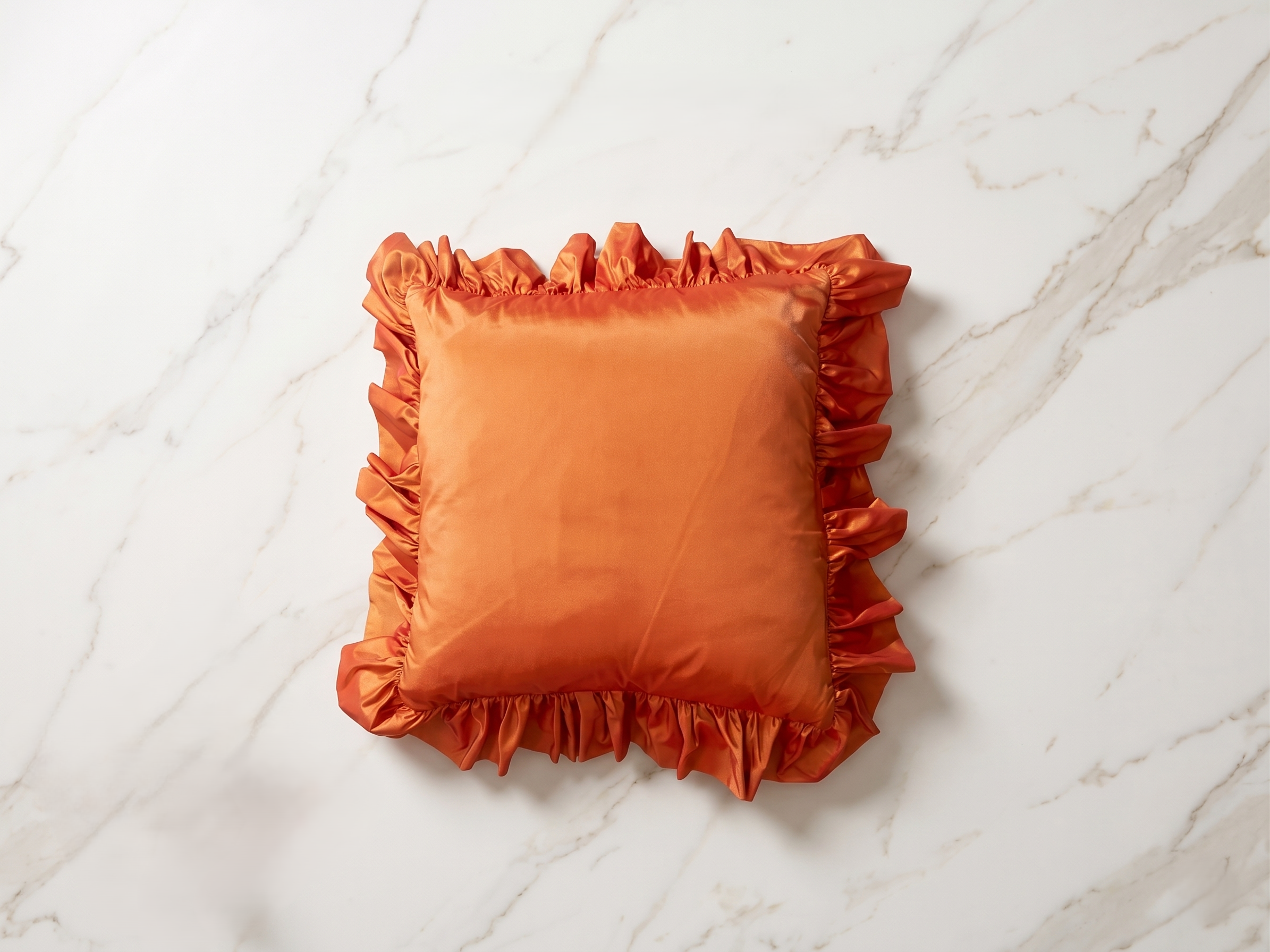 Putetrekk - Oransje Silke