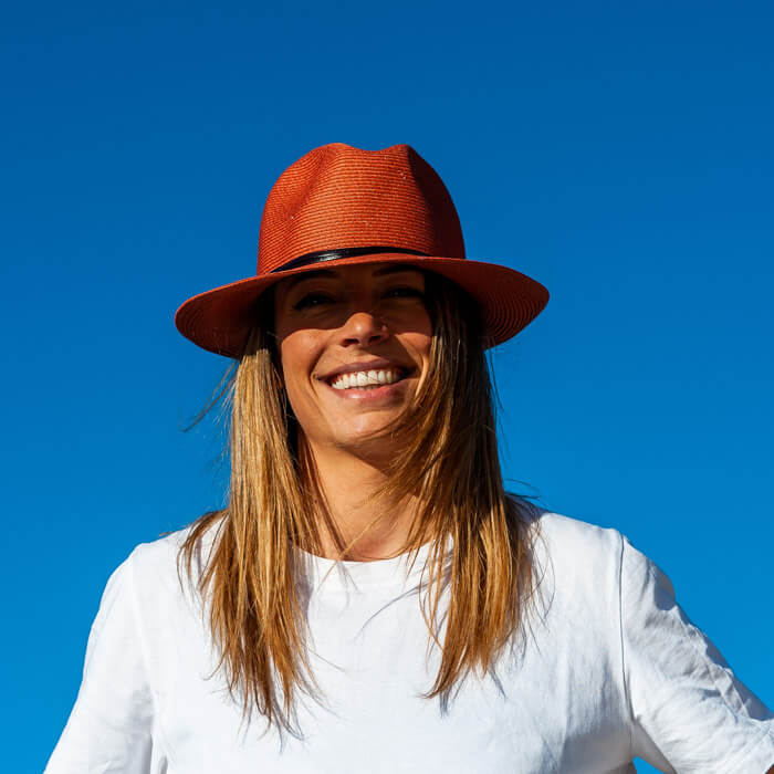 Terrakotta hatt