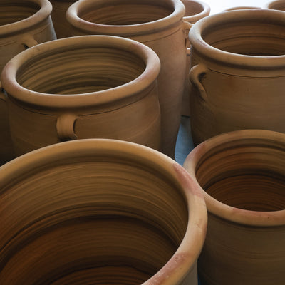 Krukke - Terrakotta med Ører