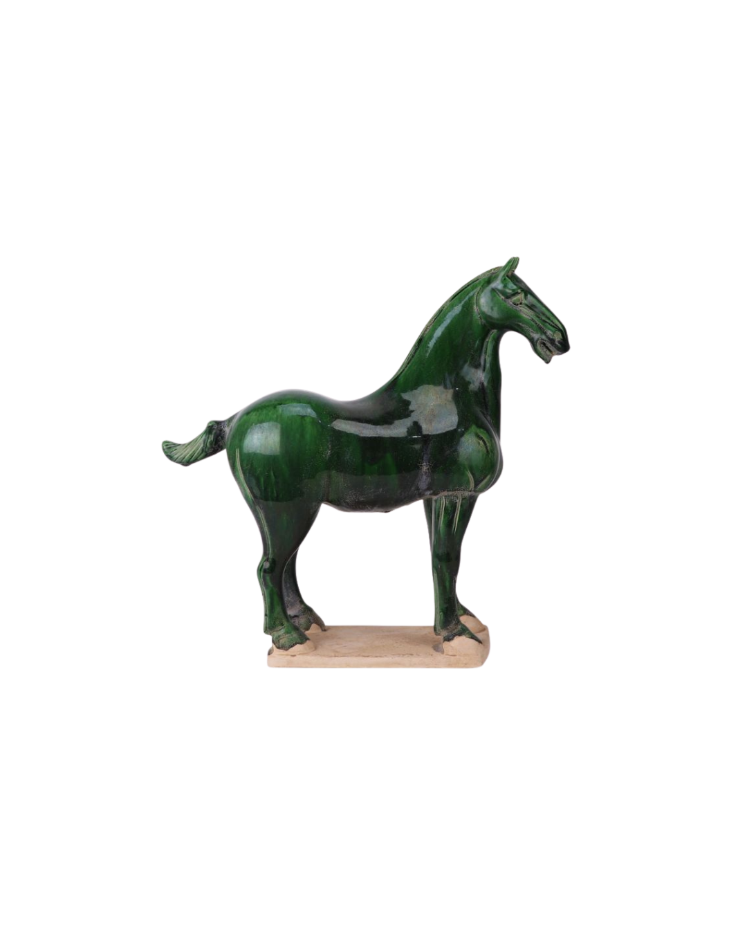 Grønn hest figur