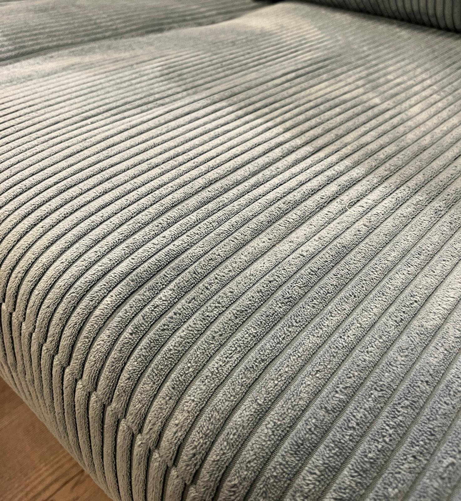 Sofa - Blå Velur Utstillingssofa