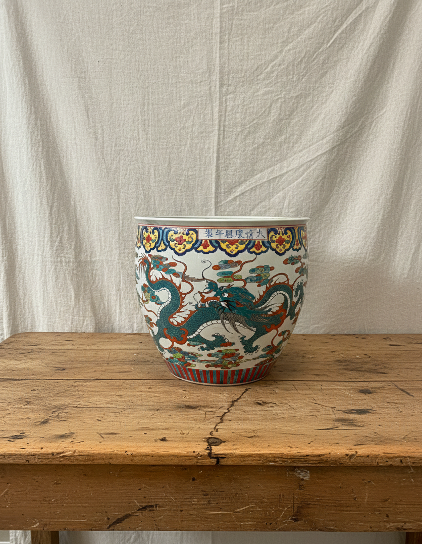 Dragon blomsterpotte