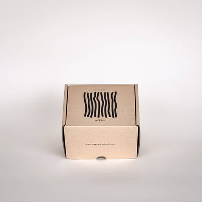 Espresso kopper med blå striper