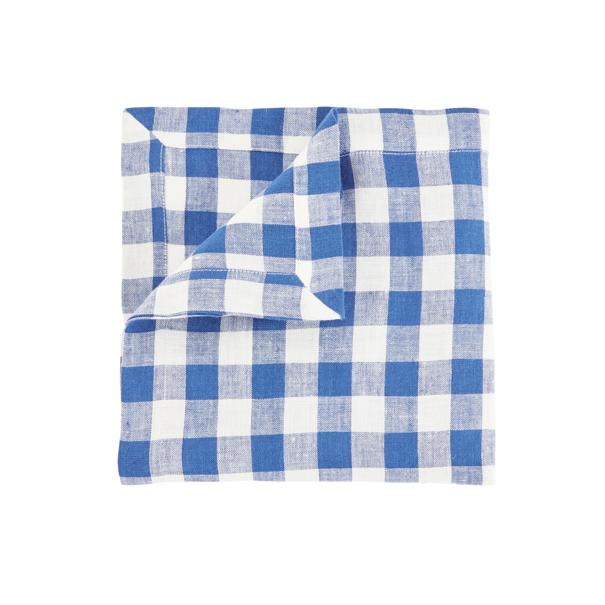 Serviett - Blå Vichy Lin