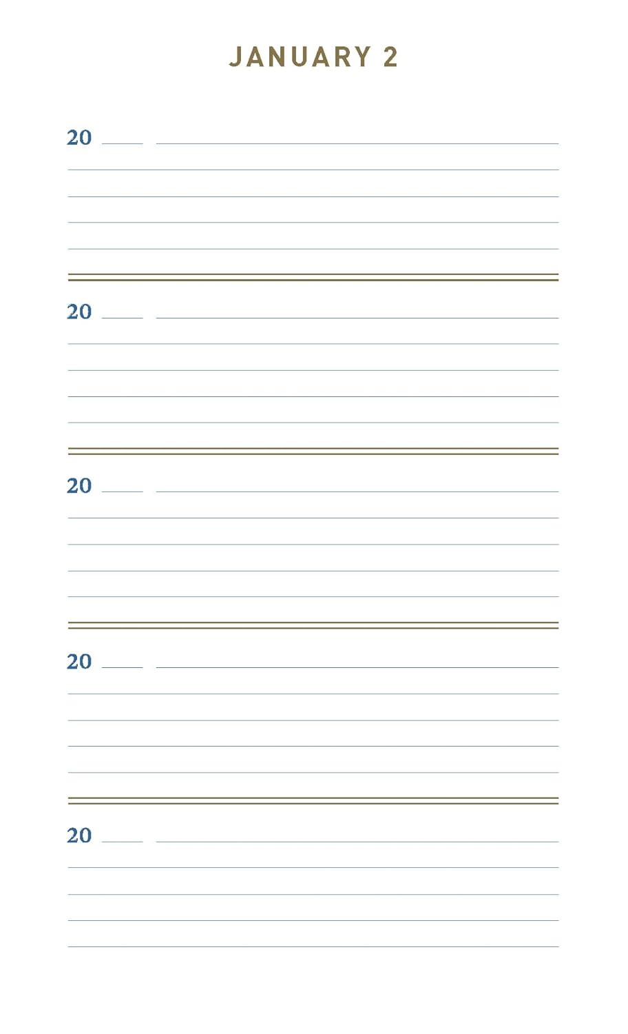 Bok - One Line A Day