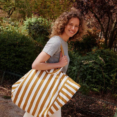 Veske - Tote Bag i Karamell
