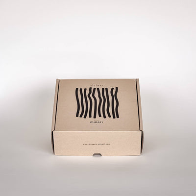 Bolle med rød striper