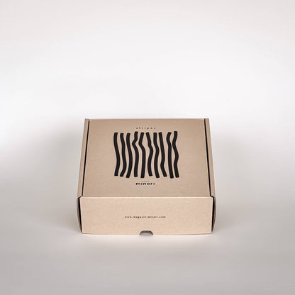 Bolle med rød striper