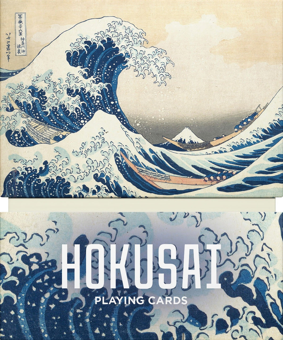 Kortspill - The Great Wave - Hokusai
