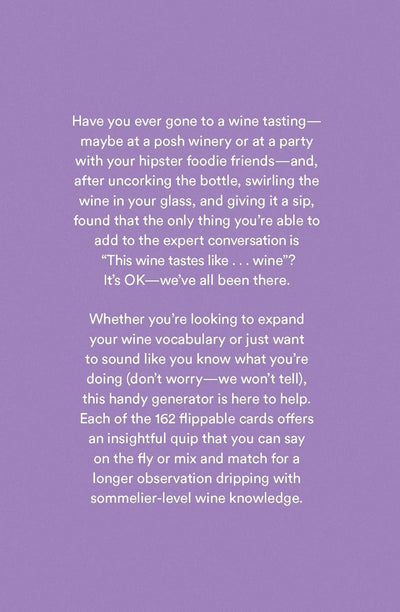 Wine Convo Generator