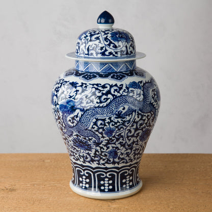 Chinoiserie Ginger Jar